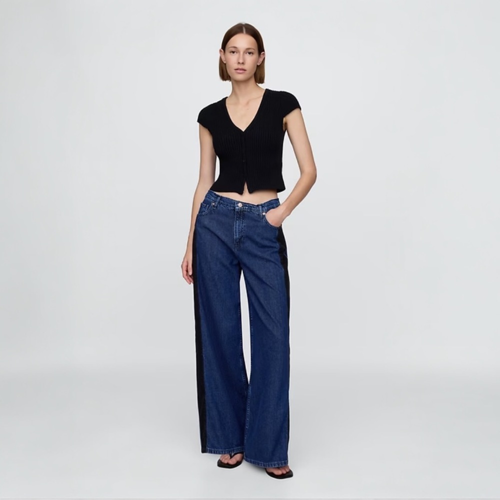 GAP Mid Rise UltraSoft Baggy Jeans NWOT 24/00R